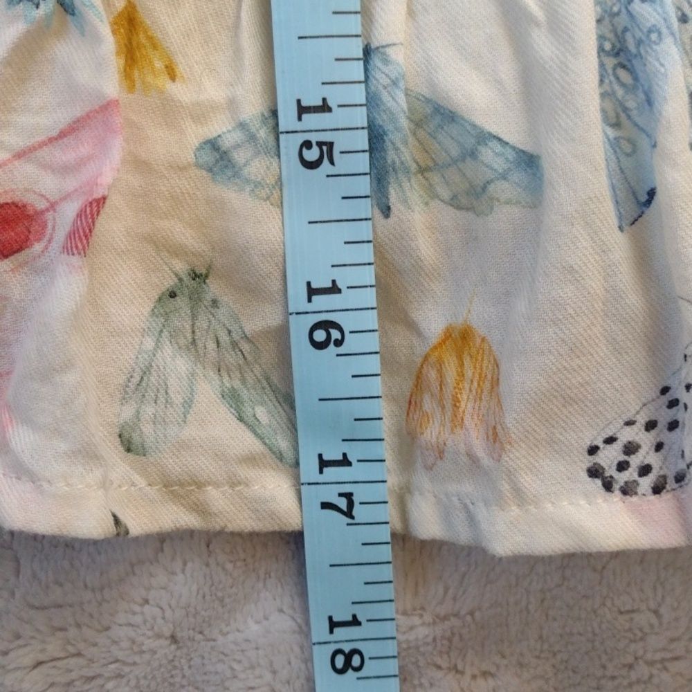 Pink Chicken New York Coralee Long Sleeve  Moth Print Dress Size 2 - Picture 7 of 9